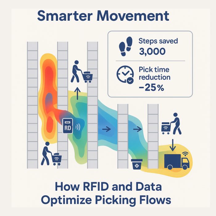 RFID picking flows